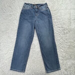 Size 24/0 inseam 29in Judy Blue Women's Straight Leg Jeans - Blue